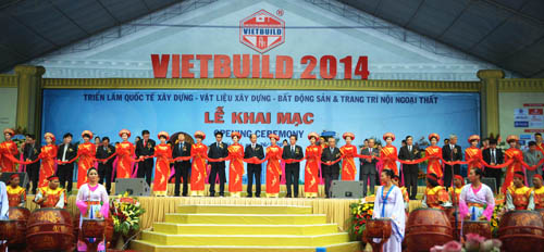 Khai mạc Triển lãm Quốc tế Vietbuild Hà Nội 2014